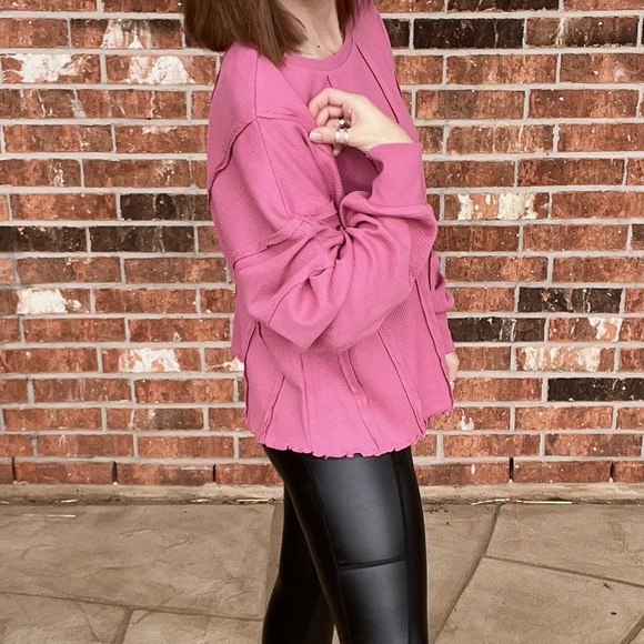 Solid Knit Top - Picture 2 of 3